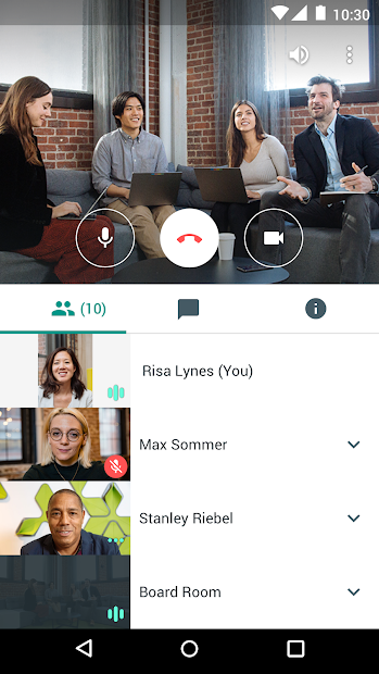 Hangouts Meet Screenshot